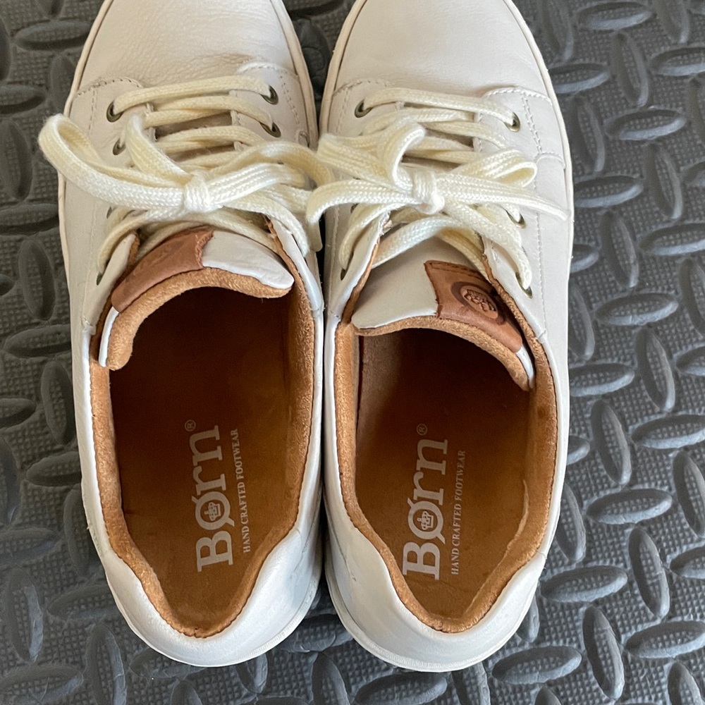 Born White Leather Sneakers - Picture 7 of 9